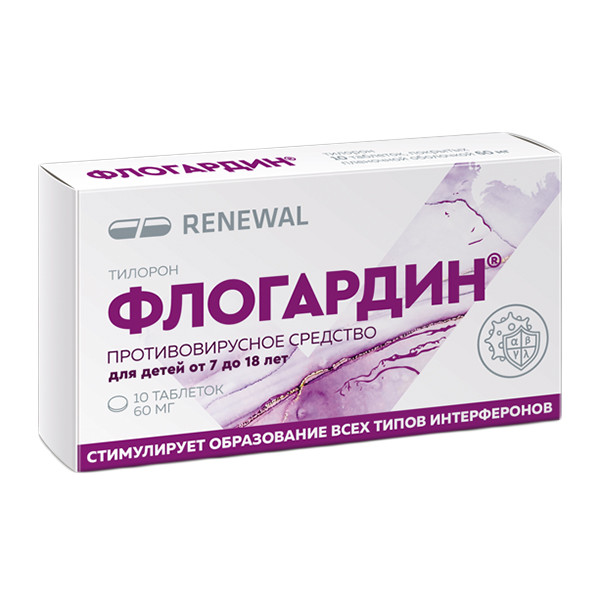 Флогардин таблетки 60мг фото