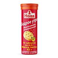 Мультикомплекс &quot;Haas&quot; Бодрое утро шипучие таблетки по 4,3г фото