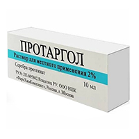 Протаргол раствор 2% 10мл фото