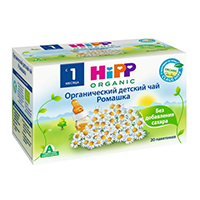 Чай "HiPP" Organic Ромашка органический детский фильтр-пакеты по 1,5г фото