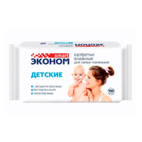 Эконом Smart салфетки детские фото