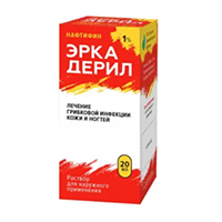 Эркадерил раствор 1% 20мл фото