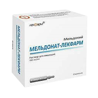 Мельдонат-Лекфарм раствор для инъекций 100мг/мл 5мл фото
