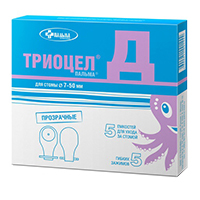 Калоприемник "Триоцел-Пальма Д" прозрачный для стомы 7-50мм фото