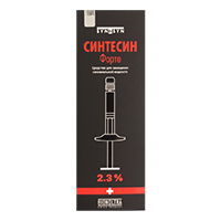 Синтесин Форте средство для замещения синовиальной жидкости 2,3% 3мл фото