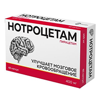 Нотроцетам капсулы 400мг фото