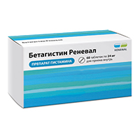 Бетагистин Реневал таблетки 24мг фото
