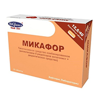 Микафор таблетки 12,5мг+40мг фото