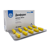 Диафурил капсулы 200мг фото