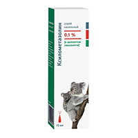 Ксилометазолин спрей назальный (эвкалиптовый) 0,1% 15мл фото