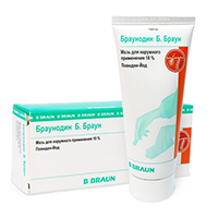 Браунодин Б.Браун мазь 10% 100г фото