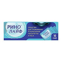 Средство "Ринолайф" для промывания и полоскания носа и носоглотки фото