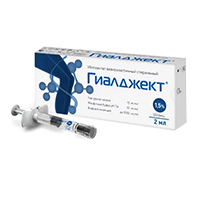Гиалджект имплантат вязкоэластичный стерильный 1,5% 2мл фото