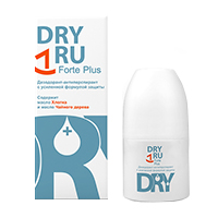 Дезодорант-антиперспирант "DryRu Forte Plus" (ДрайРу Форте Плюс) с усиленной формулой защиты ролик 50мл фото