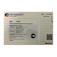 Изделие герметизирующее гемостатическое "Hemopatch" 45х45мм фото