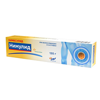 Нимулид гель 1% 120г фото