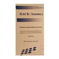 ПАСК-Эдвансд таблетки 1000мг фото