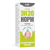 Экзонорм раствор 1% 15мл фото
