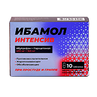 Ибамол Интенсив таблетки 400мг+325мг фото
