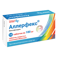 Аллерфекс таблетки 180мг фото