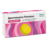 Дротаверин Реневал таблетки 40мг фото