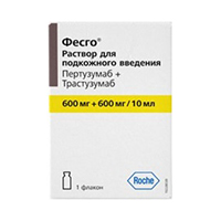 Фесго раствор для инъекций 600мг+600мг/10мл 10мл фото