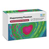 Индапамид Реневал таблетки 1,5мг фото