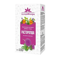 АлтайФлора "Расторопша" сырье россыпь 100г фото