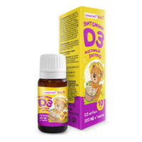 Детриойл (масляный раствор) "Consumed" Kids Витамин D3 масляный раствор 10мл фото