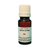 Авена сатива гранулы гомеопатические разведение С6 10г фото