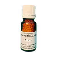 Арника монтана гранулы гомеопатические разведение C200 10г фото