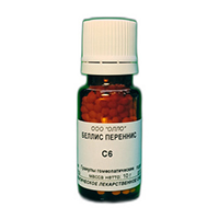 Беллис переннис гранулы гомеопатические разведение С6 10г фото