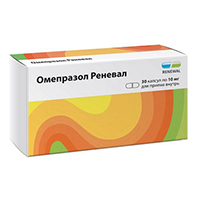Омепразол Реневал капсулы 10мг фото