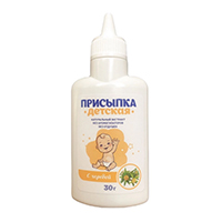 Присыпка детская "Биолайн" с чередой 30г фото