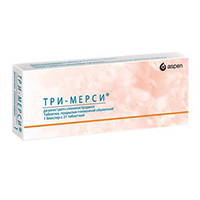 Три-Мерси таблеток набор 50мкг+35мкг, 100мкг+30мкг, 150мкг+30мкг фото