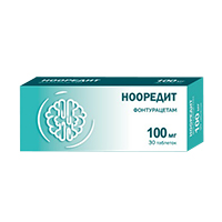 Нооредит таблетки 100мг фото