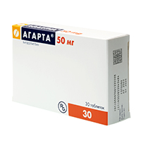 Агарта таблетки 50мг фото