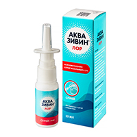 Аквазивин Лор спрей 0,1% 15мл фото