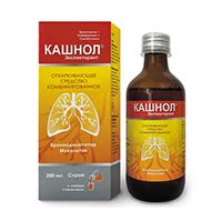 Кашнол Экспекторант сироп 200мл фото