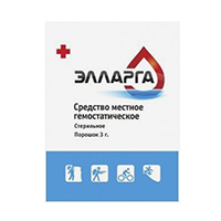 Элларга средство гемостатическое порошок 3г фото