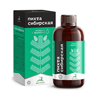 Экстракт пихты сибирской с подсластителями "Вистерра" жидкость 300мл фото