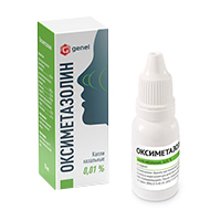 Оксиметазолин капли 0,01% 10мл фото