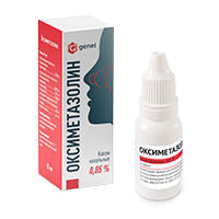 Оксиметазолин капли 0,05% 10мл фото
