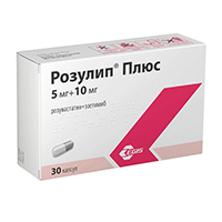 Розулип Плюс капсулы 5мг+10мг фото