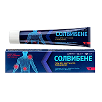 Солвибене гель 500МЕ/г+25мг/г+150мг/г 45г фото