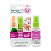 Пластырь жидкий &quot;Клей БФ&quot; спрей 30мл фото