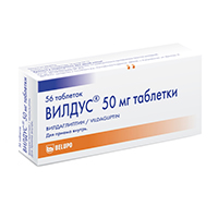 Вилдус таблетки 50мг фото