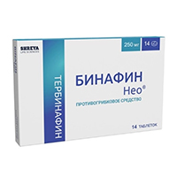 Бинафин Нео таблетки 250мг фото