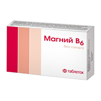 Магний В6 таблетки без сахара массой 0,2г фото