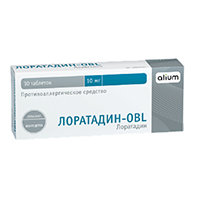 Лоратадин-OBL таблетки 10мг фото
